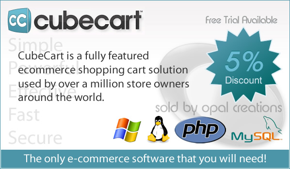 Cubecart V4 - PHP Shopping Cart